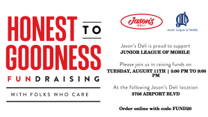 Junior League of Mobile and Jason's Deli